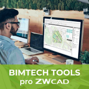 BIMTech tools (Katastrální mapy pro ZWCAD zdarma)