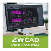 ZWCAD 2024 Professional + CP symboly na 1 rok zdarma