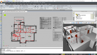 Rozhraní v ArCADia BIM Plus Elektro